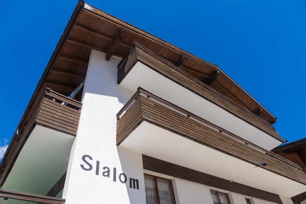 Haus Slalom Leilighet Saas-Fee Eksteriør bilde
