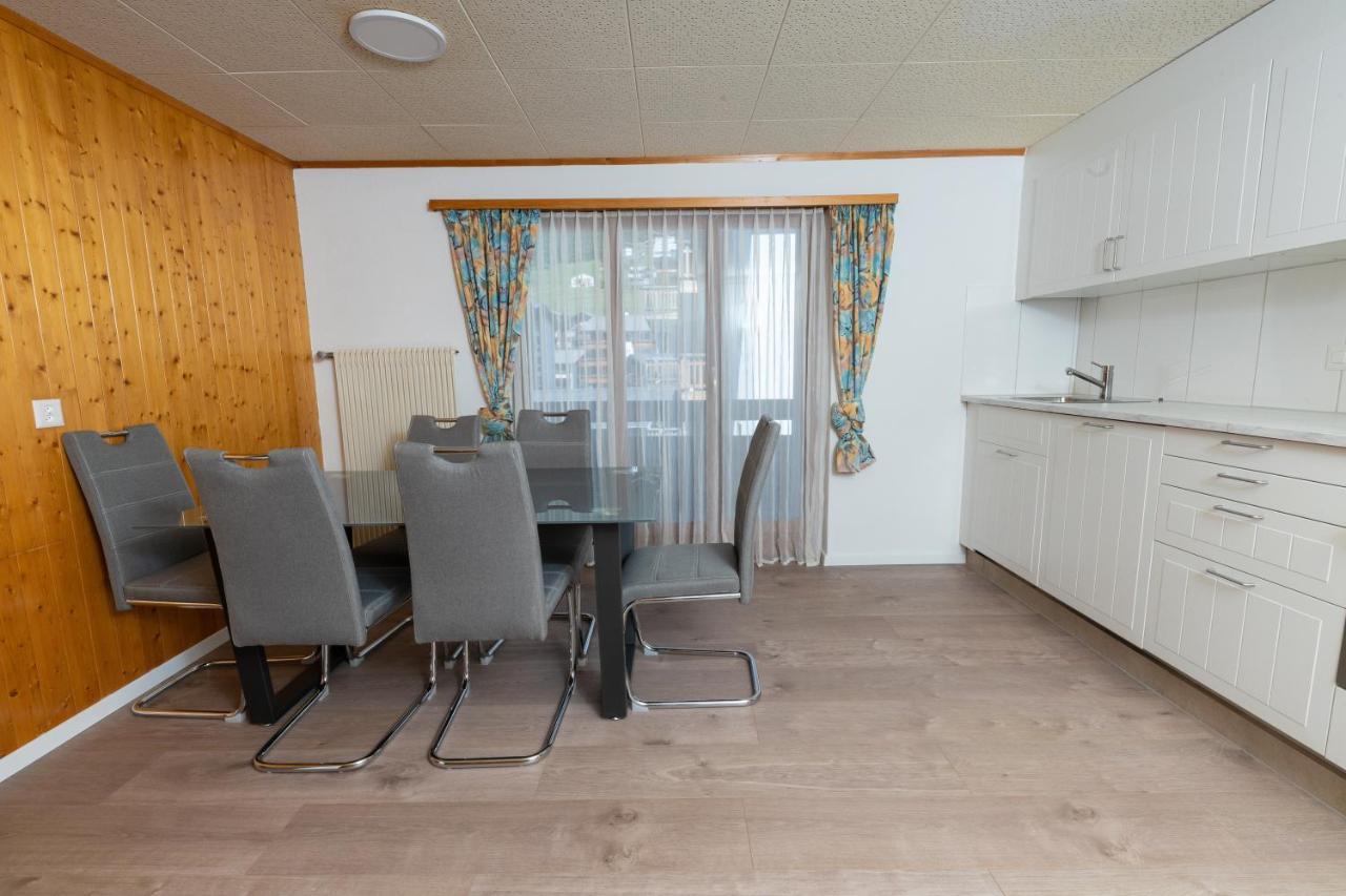 Haus Slalom Leilighet Saas-Fee Eksteriør bilde