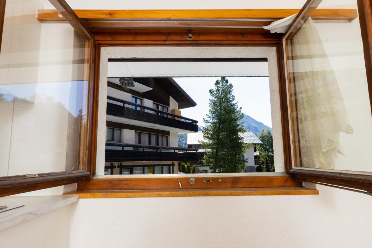 Haus Slalom Leilighet Saas-Fee Eksteriør bilde