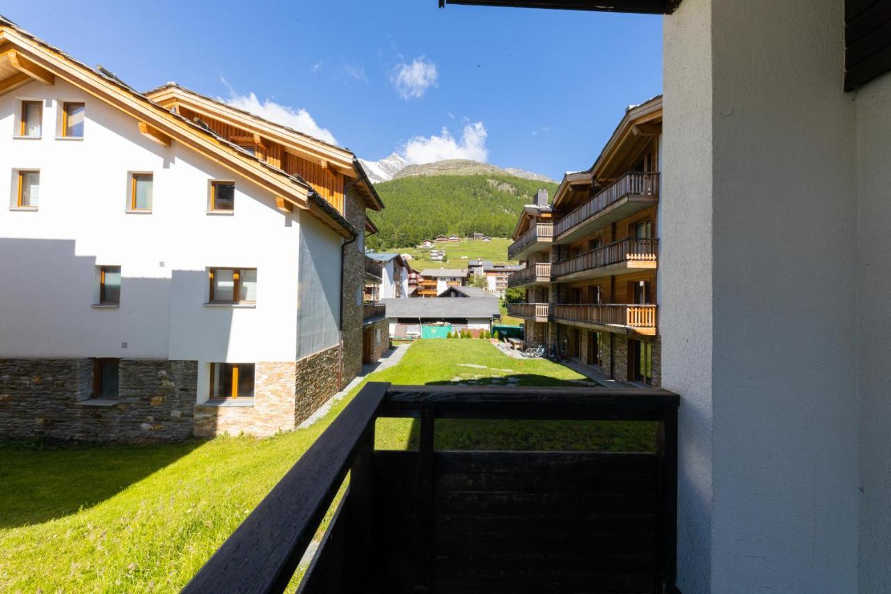 Haus Slalom Leilighet Saas-Fee Eksteriør bilde