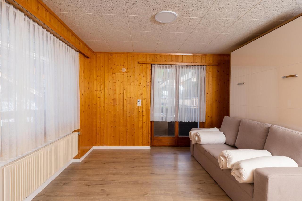 Haus Slalom Leilighet Saas-Fee Eksteriør bilde