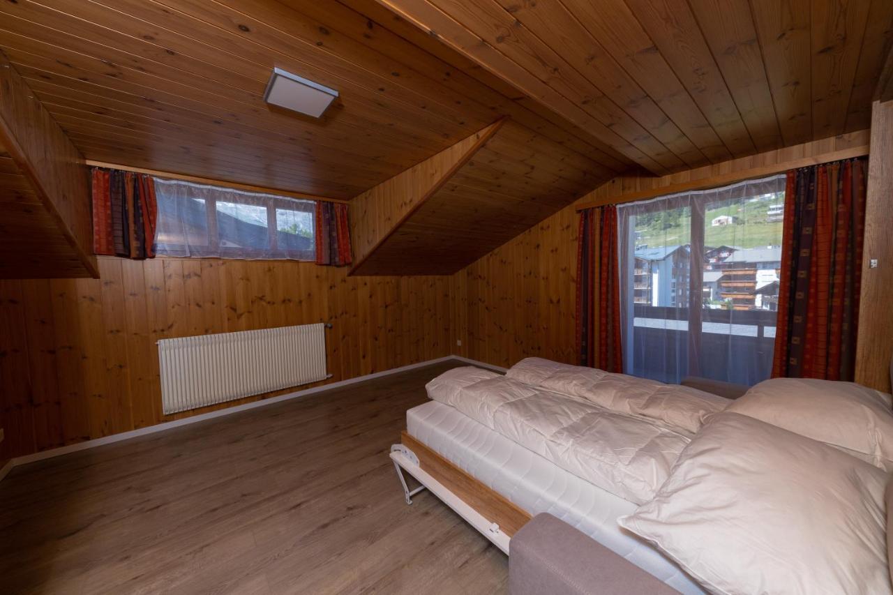 Haus Slalom Leilighet Saas-Fee Eksteriør bilde