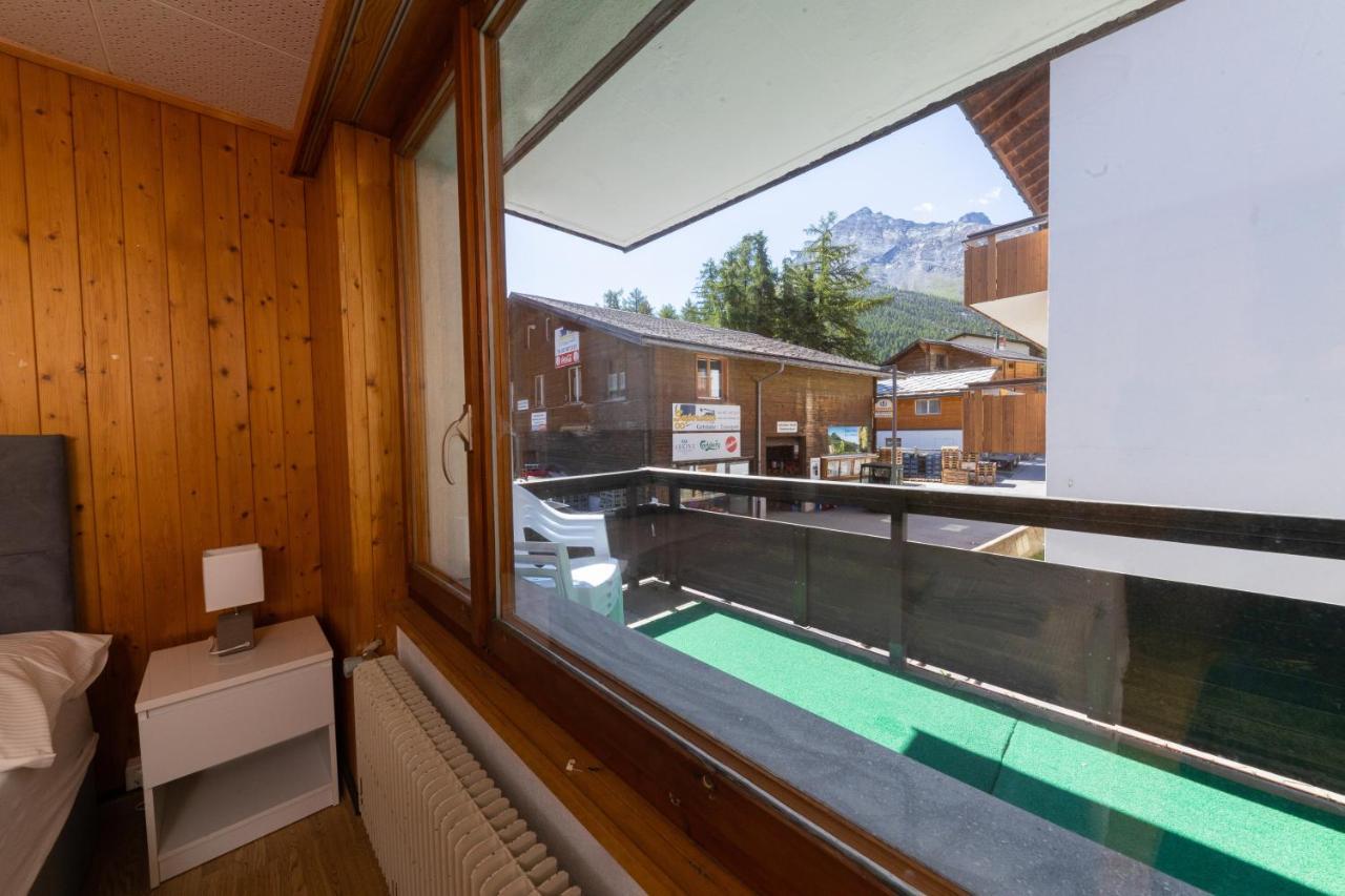 Haus Slalom Leilighet Saas-Fee Eksteriør bilde