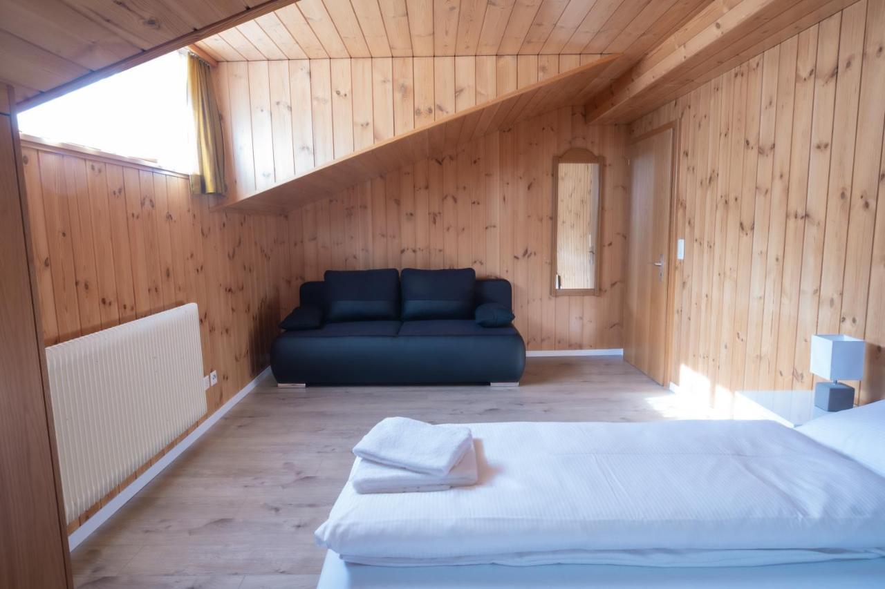 Haus Slalom Leilighet Saas-Fee Eksteriør bilde