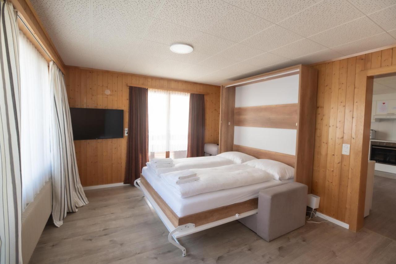 Haus Slalom Leilighet Saas-Fee Eksteriør bilde